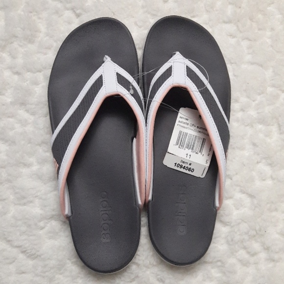 adidas supercloud flip flops womens